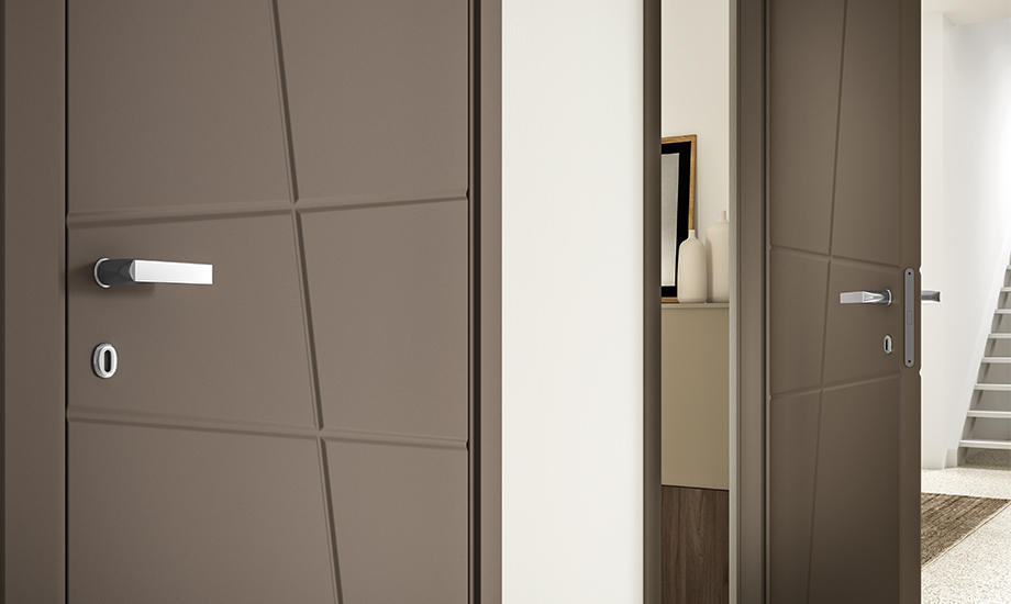 Porte interne battente a tirare Elettro Secur Arezzo